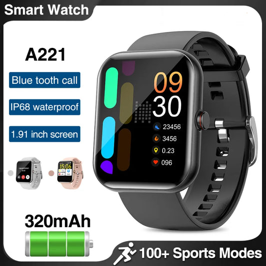 Smart Watch Men Bluetooth